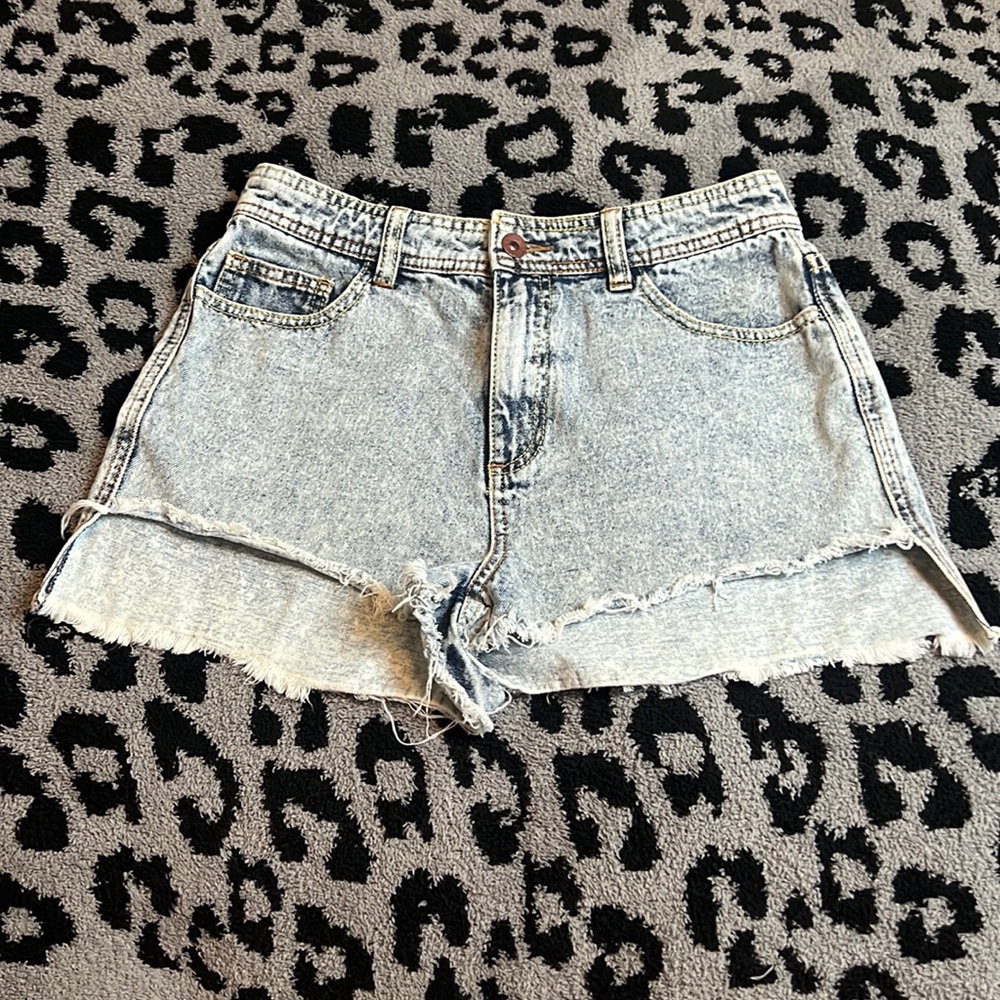 Love Culture high wasted jean shorts